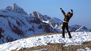 Rocky was always arms up conquering every thing. I wonder if he did this for little things like eating a whole pizza or parallel parking a pick-up truck.